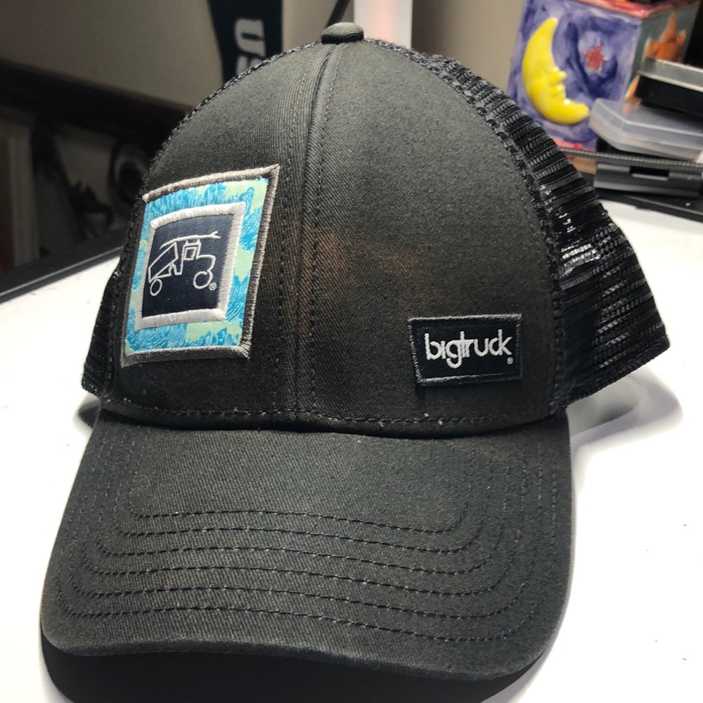 California Mountain Life Big Truck Authentic Men’s Mesh Distressed SnapBack Hat